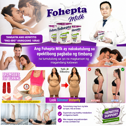 [Buy 1 Get 1] FOHEPTA PLUS 400g - Premium Liver Support Nutrition Formula for Daily Liver Care