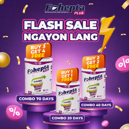 [Buy 1 Get 1] FOHEPTA PLUS 400g - Premium Liver Support Nutrition Formula for Daily Liver Care