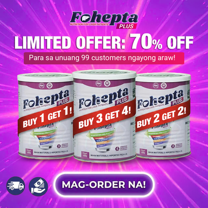 [Buy 1 Get 1] FOHEPTA PLUS 400g - Premium Liver Support Nutrition Formula for Daily Liver Care